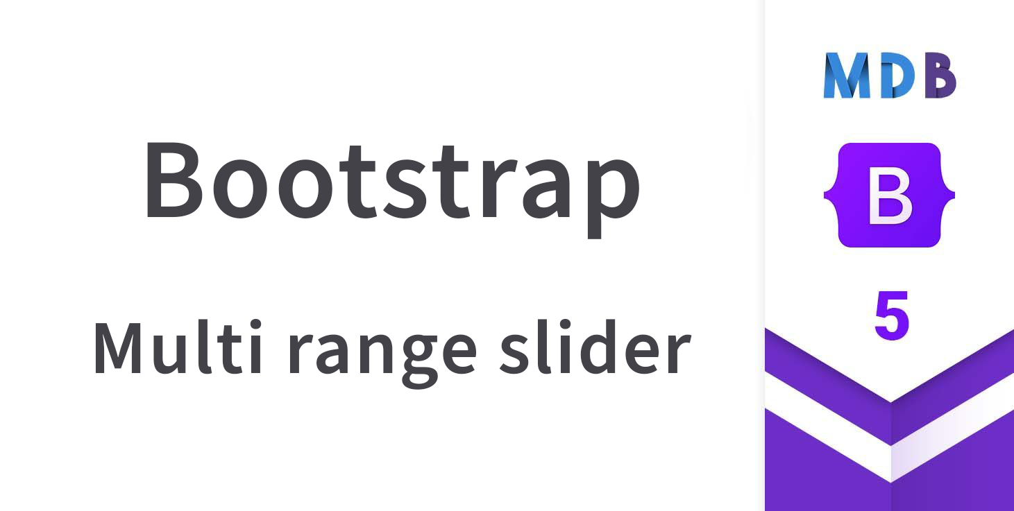 Bootstrap Multi Range Slider Examples Tutorial