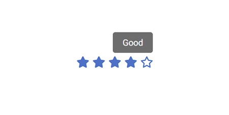 MDB 5 - Bootstrap 5 & Material Design Rating Component