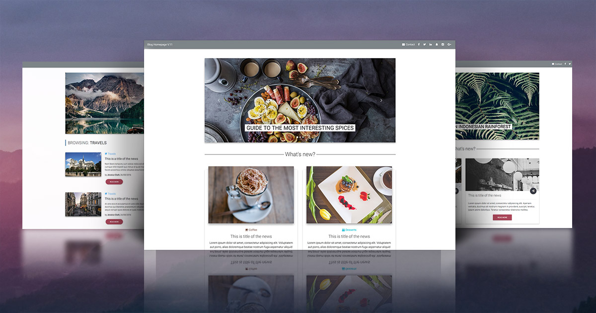 Material Design Bootstrap Template