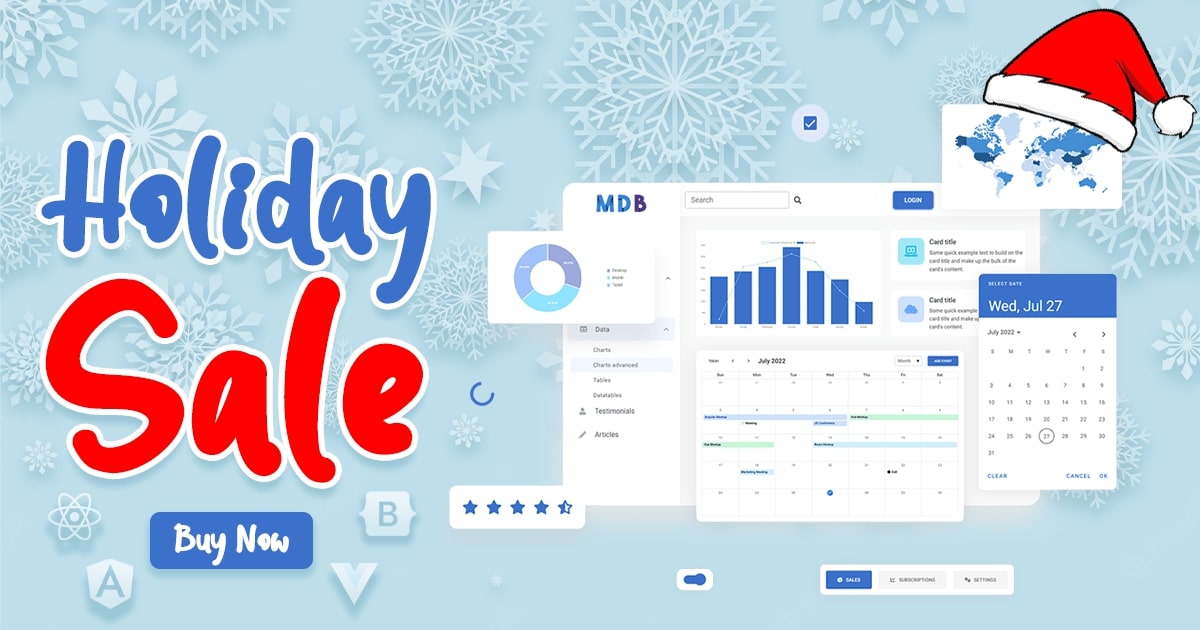 Holiday Sale - React