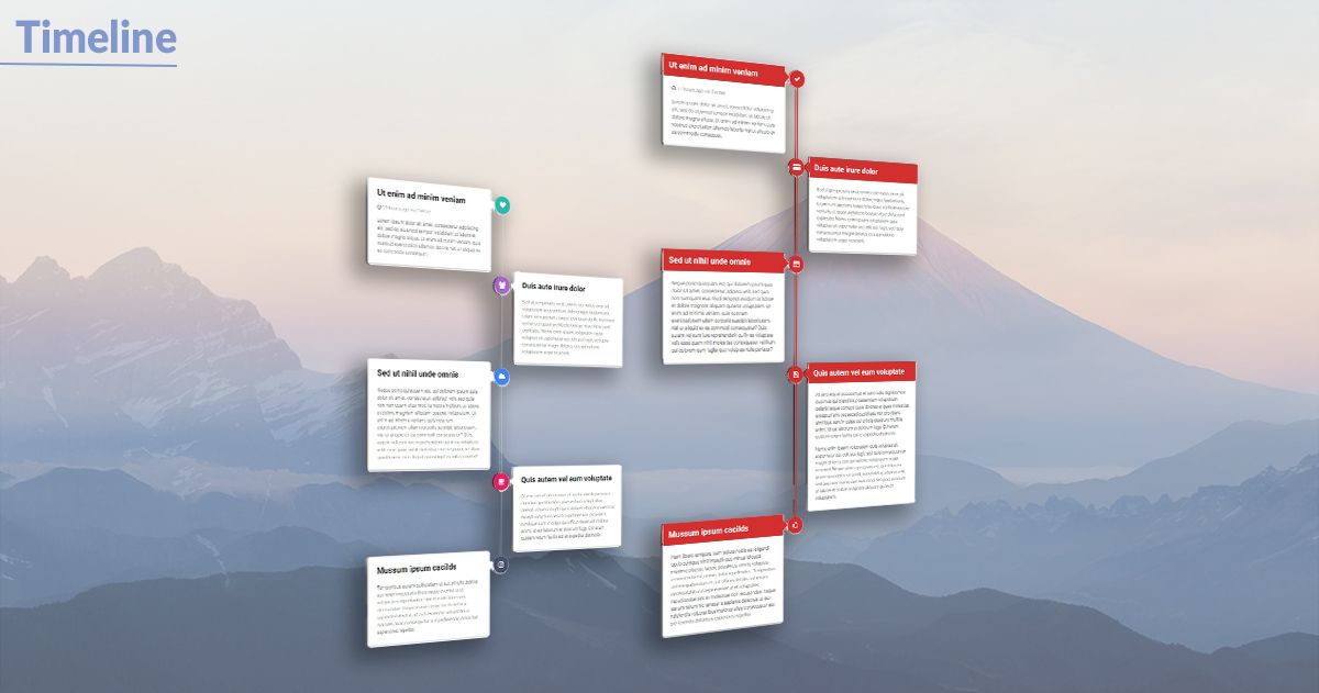 Bootstrap Timelines - Examples & Tutorial. Basic & Advanced Usage ...