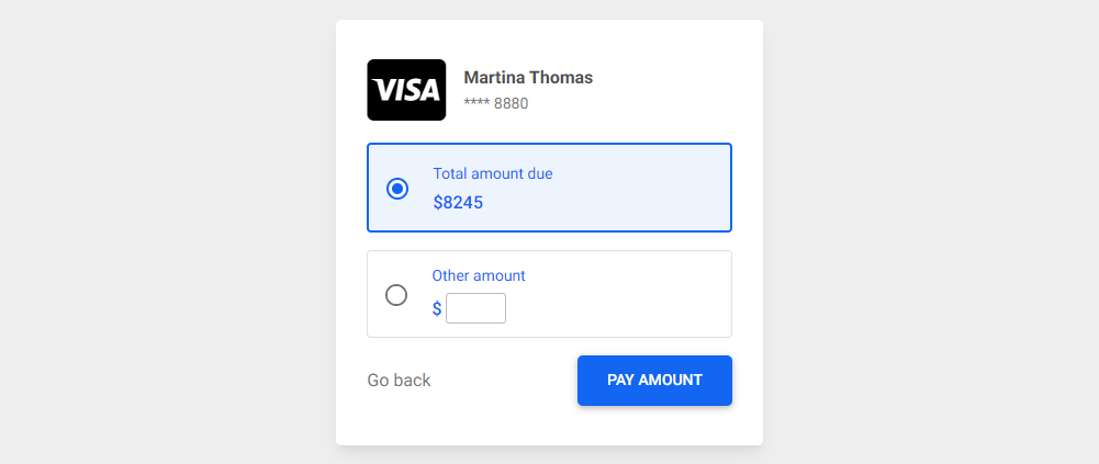 Bootstrap 5 Payment Forms