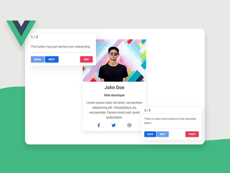 Vue Onboarding Bootstrap