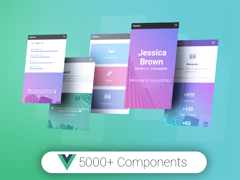 Vue Material Bootstrap Pro - Premium Vue.js UI Kit