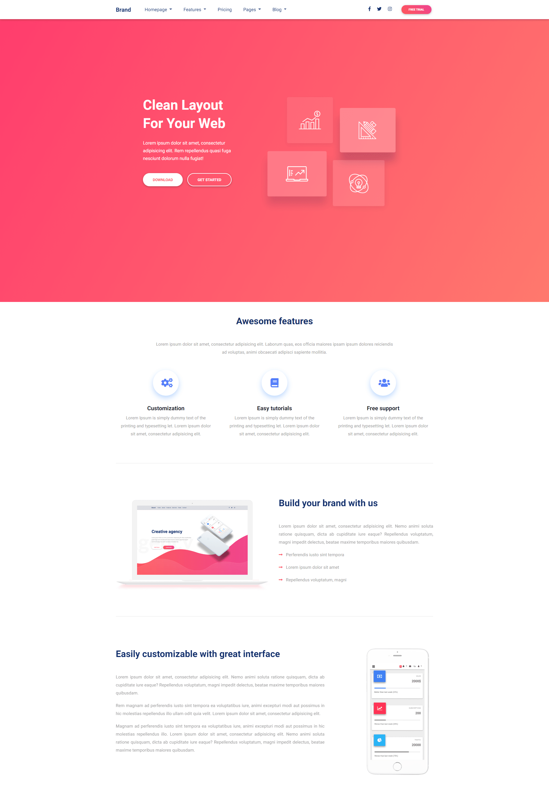 Material Ui Vs Bootstrap A Detailed Comparison Jelvix Free Bootstrap 4