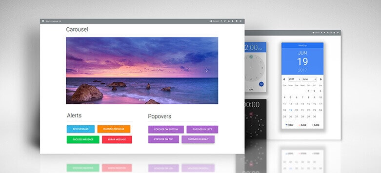 Bootstrap Components - visual guide to components of Bootstrap 4 ...