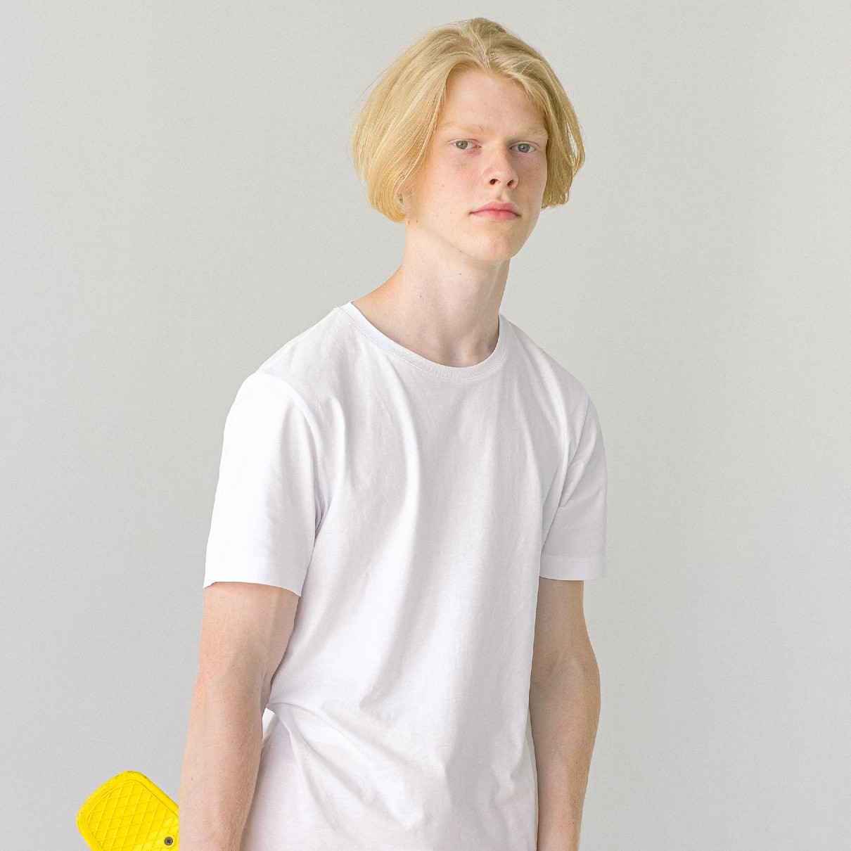 white t-shirt