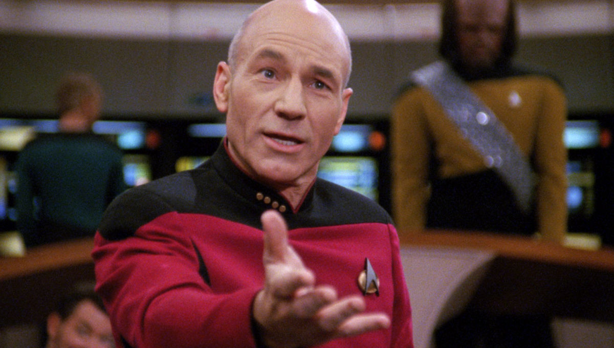 Captain Picard pointing.
