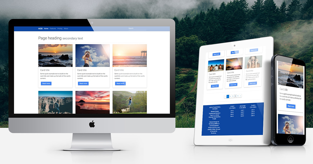 Bootstrap 3 Column Layout | Bootstrap Three Column Portfolio Layout ...