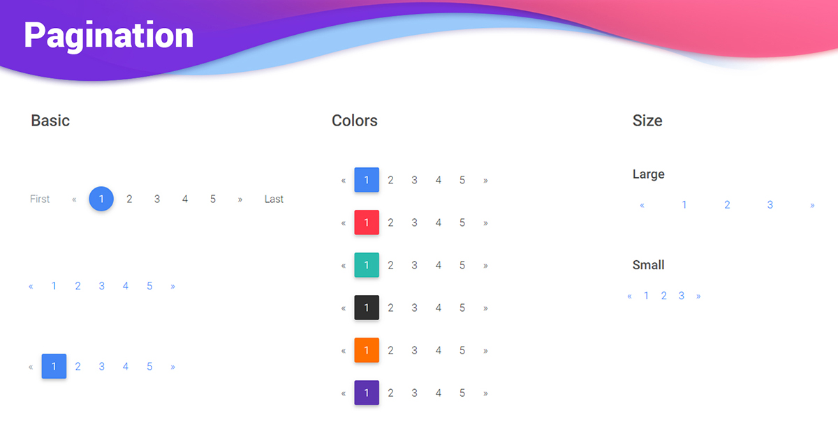 Pagination Examples