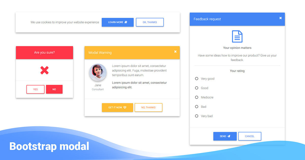 React Modals - Bootstrap 4 & Material Design. Examples ...